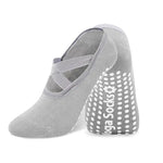 Women's yoga socks accessory by TEMU with grip soles, designed for yoga and pilates practice, featuring lightweight, breathable fabric.