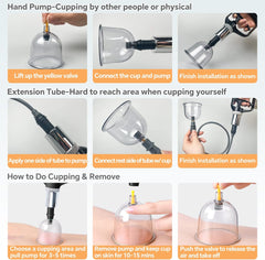 Cupping Therapy Set, 24 Massage Cups