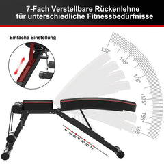 Foldable Adjustable Dumbbell Bench