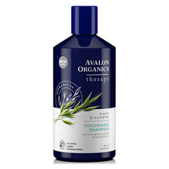 Thickening Shampoo, Therapy, Biotin B-Complex, Avena Sativa, 14 fl oz (414 ml) - Avalon Organics - GREEN LIFE CYPRUS