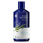 Herbalistas Avalon Organics Biotin B-Complex Thickening Conditioner with oat extract in a 14oz bottle, suitable for hair strengthening and volume.