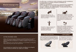 Viking Fitness Coin Massage Chair A-300 full-body massage chair with padded armrests and control panel, in a modern design.