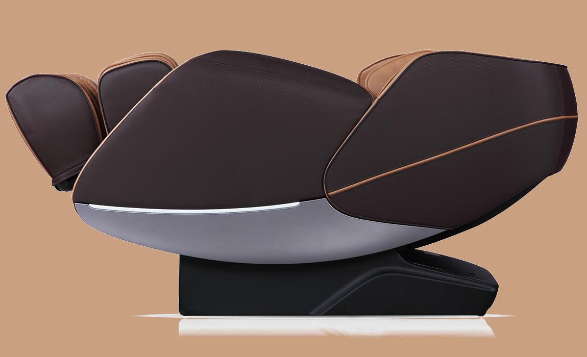 VIKING FITNESS A-310 massage chair in brown with zero-gravity feature, showcasing plush cushions and ergonomic design