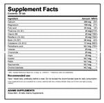 ADAMS SUPPLEMENTS Stress B&C vitamin B tablets, 30-tablet pack with 30 servings