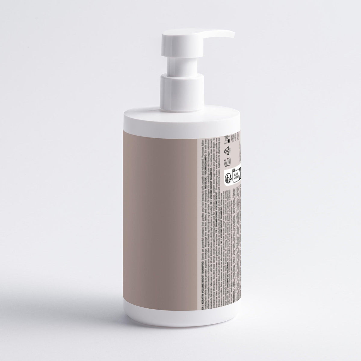 SELFNAMED Longevity Keratin Volume Boost Shampoo bottle, 390ml, with a sleek design and label visible.