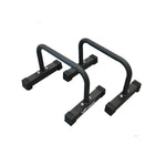Viking Fitness Viking DP-2 Parallettes, sturdy black fitness accessory for bodyweight exercises and strength training.