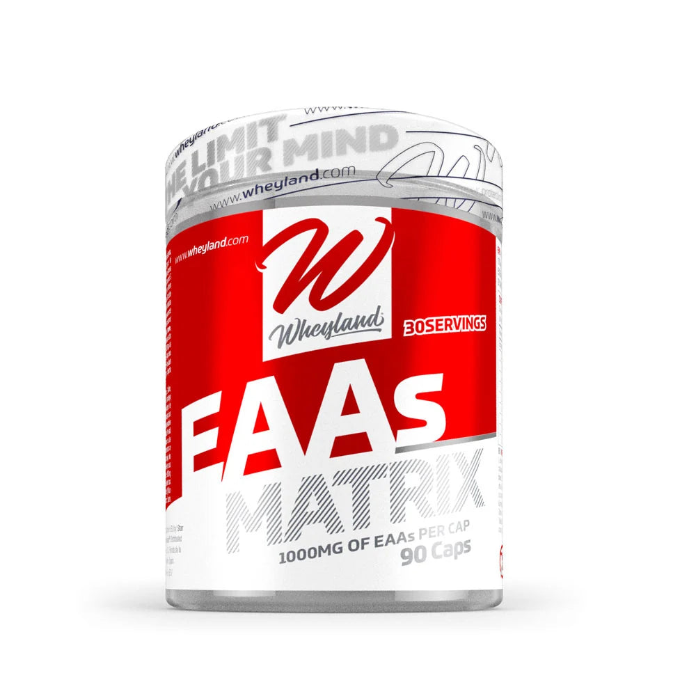 Wheyland EAAs Matrix 90 Capsules | 3 Capsules Per Serving | 30 Servings