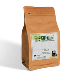 Green Life Cyprus filter coffee 200g bag showing bright green packaging and coffee beans on a neutral background.