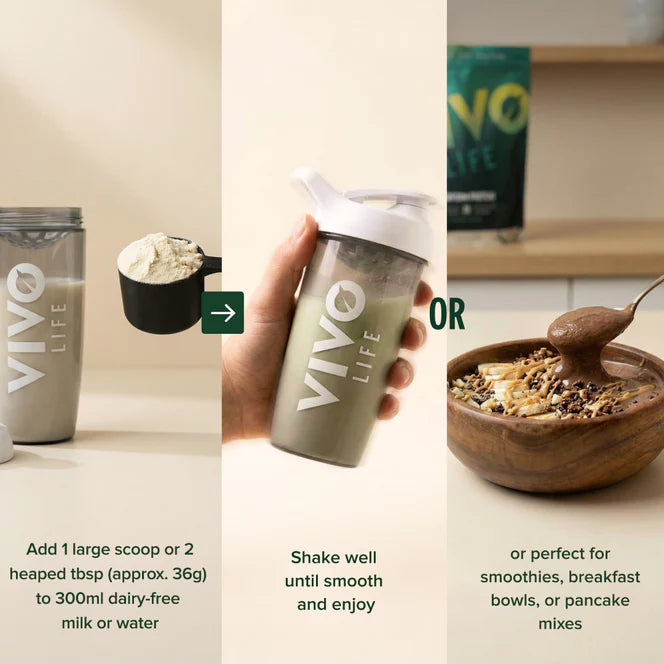 LARGE PERFORM Raw Plant Protein & BCAA - Vivo Life