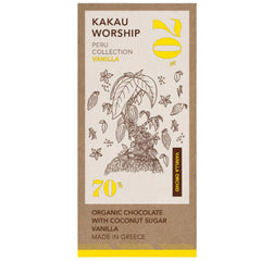 Kakau Worship - Vanilla Orchid Chocolate, Vanilla - 75g