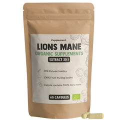 Cupplement, Lion's Mane Extract, 400 mg (60 Capsules)