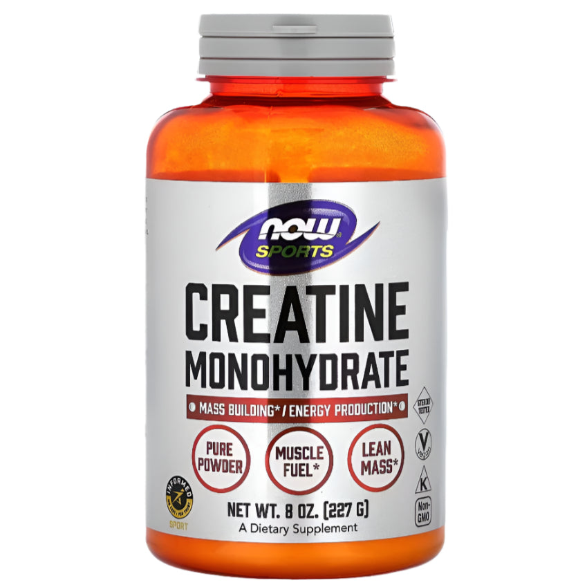 NOW Foods, Sports, Creatine Monohydrate, 8 oz (227 g) - GREEN LIFE CYPRUS