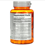 MKSTAVRINOS NOW Foods Beta-Alanine supplement featuring 120 vegan capsules for endurance and athletic support.