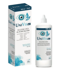 UniVis Bio Travel Kit Contact Lens Solution 100ml, Omisan