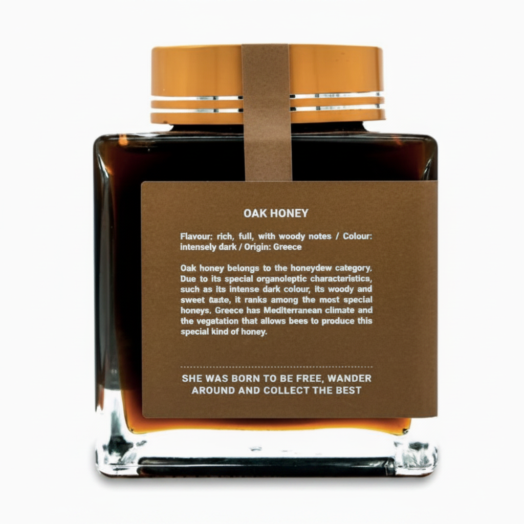 LV Natural Foods, Μέλι Queen Oak 500γρ.