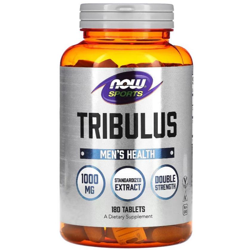 NOW Foods,Tribulus 1000mg, 180 Tablets - GREEN LIFE CYPRUS