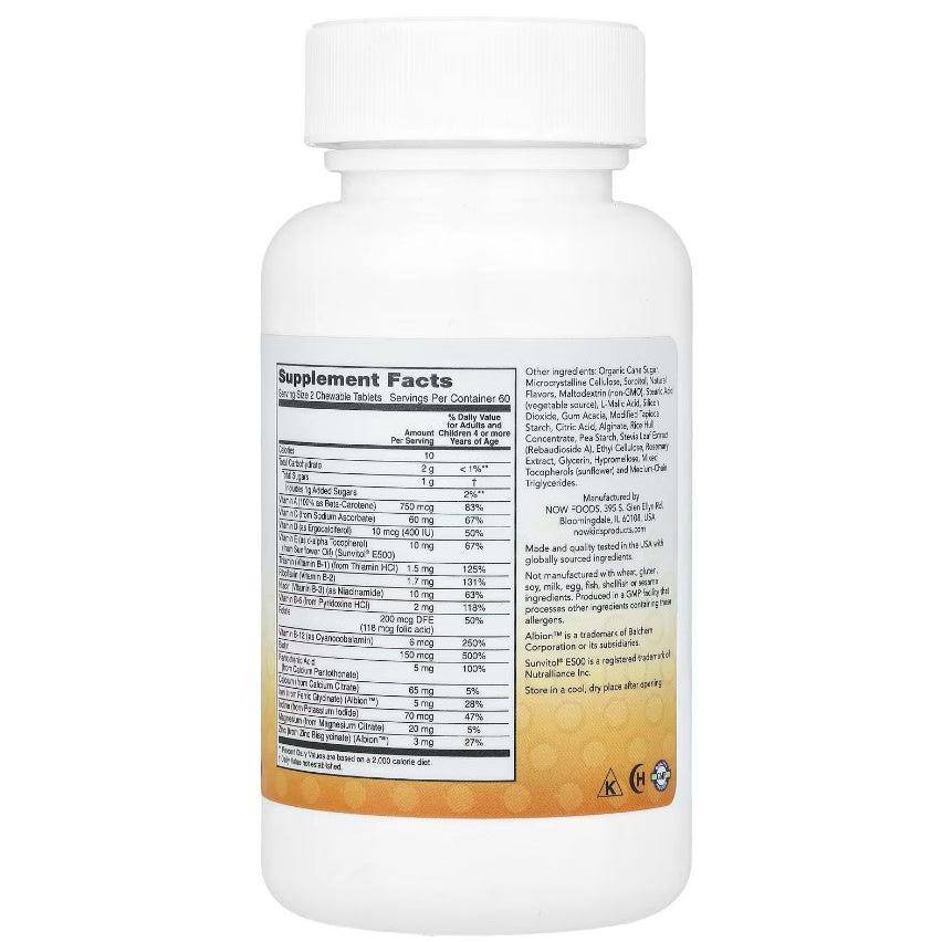 Kid Vits Berry Lemonade supplement by MKSTAVRINOS, 120 chewable vitamins for children, shown in a colorful bottle.