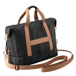 Casual Genius Nutrition bag with adjustable strap and sleek design, perfect for everyday use and carrying essentials.