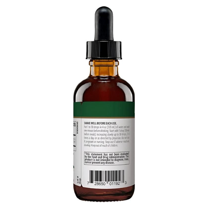Bottle of Sentosa Nutramedix Artemisia Annua supplement in a 60ml dropper bottle, with label showing product details.