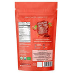 Organic dried goji berries from ILOVE ME superfood brand, shown in a 115g package, vibrant red and slightly wrinkled berries.