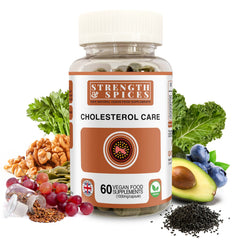 Cholesterol Care 60 capsules - Strength & Spices - GREEN LIFE CYPRUS