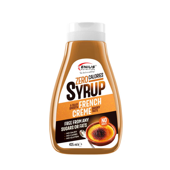 Syrup Zero Calories 425ml, Genius Nutrition