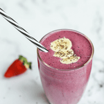 Green Life Books vegan smoothie recipe book featuring The Berry Blast Protein Smoothie on the cover.