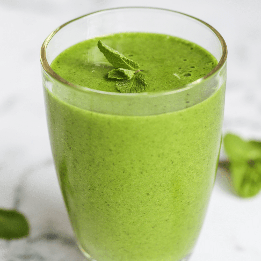 Vegan recipe book titled Green Life 30 Healthy & Delicious Smoothie Recipes by GREEN LIFE BOOKS, featuring colorful smoothie images.