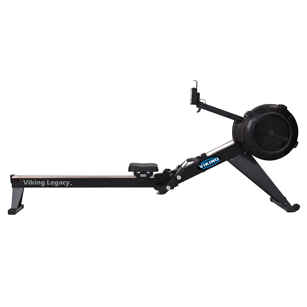 Viking Legacy air resistance rower - side view