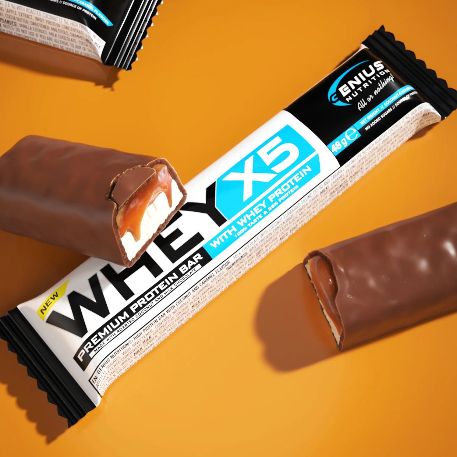 ΜΠΑΡΑ ΠΡΩΤΕΙΝΗΣ WHEY-X5 48g (Genius nutrition)