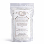 Lavender aromatherapy Epsom bath salts by AW GIFTS, showing a jar of soothing lavender-scented bath salts for relaxation.