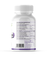 Green Life Cyprus ZMB advanced night recovery herbal supplement capsules, showing 90 vegan capsules in a bottle.