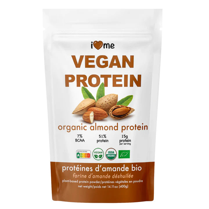 I LOVE ME, Organic Almond Protein Powder,400g