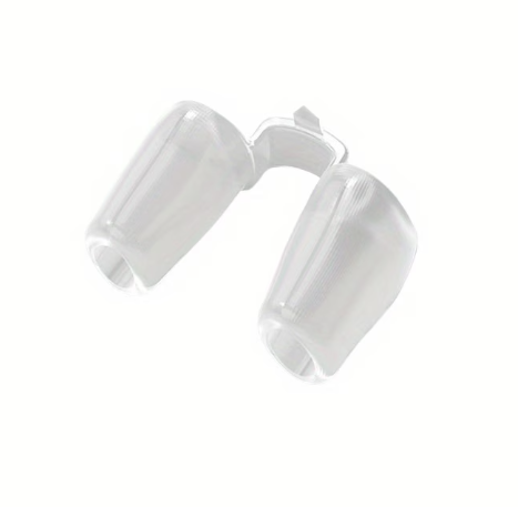 Set of four TEMU anti-snore nasal breathing clips designed to improve airflow and promote better sleep.