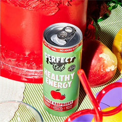 PerfectTed, Ceremonial Matcha Energy Drink, Apple & Raspberry, 250ml - GREEN LIFE CYPRUS