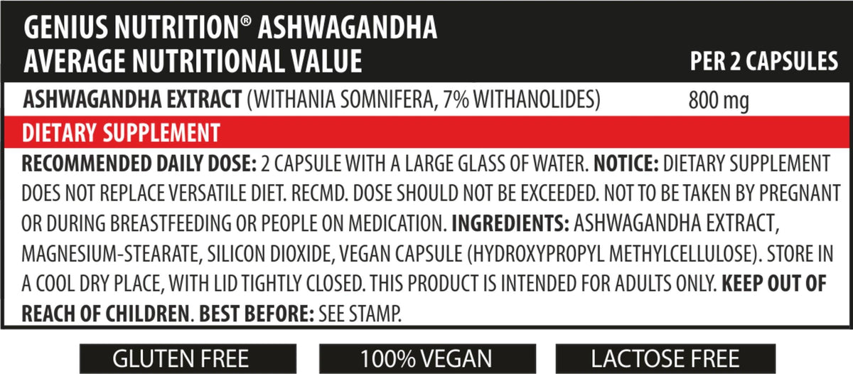 Old Products Ashwagandha supplement with 90 capsules, featuring natural herbal supplement for stress support and overall wellness.