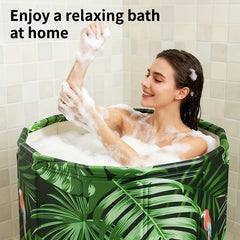 Green XL Portable Ice Bath Tub
