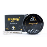 Herbalistas MountainDrop Original 100% pure natural Mumijo Shilajit resin supplement in a 45g jar, showcasing the resin's dark, sticky texture.