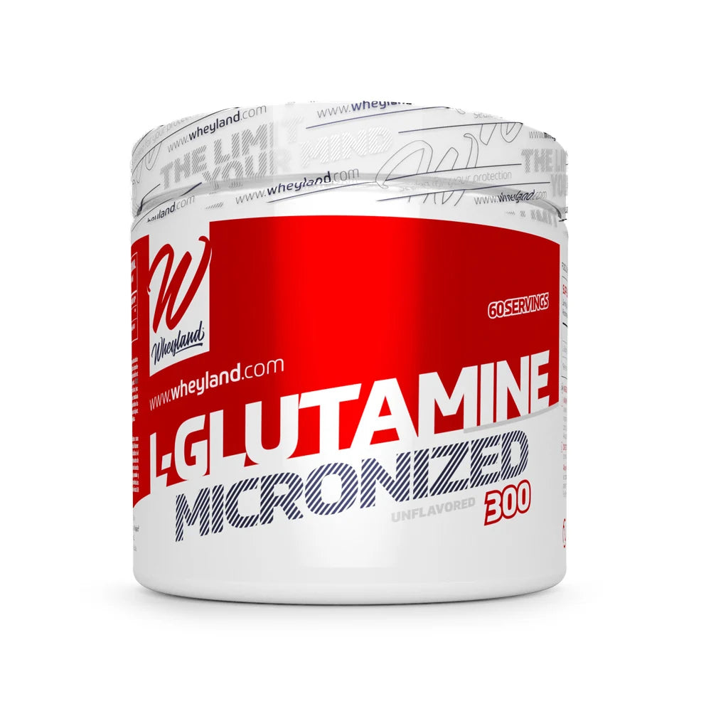 WheyLand L-Glutamine Micronized Unflavoured 300g (60 Servings)