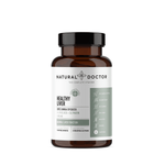 VITAREA Natural Doctor Healthy Liver supplement in a bottle of 90 vegetarian capsules, designed to support liver health.