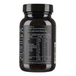 Organic Kiki Health Chlorella supplement in Herbalistas 200 tablets, showing green tablets in a clear container.
