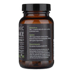 Kiki Health Organic Maitake Mushroom Extract supplement in 60 vegan capsules, herbal health support.
