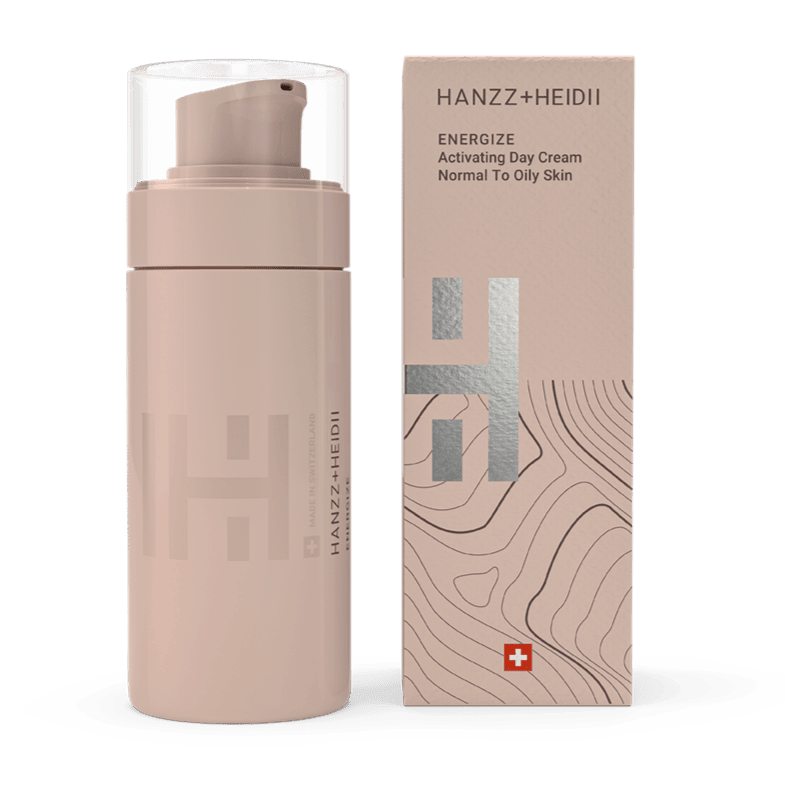 Zinzino ENERGIZE Day Cream 50ml in a sleek jar, showcasing smooth, hydrating skin care product for daily use.