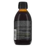 Herbalistas Kiki Health Liquid Chlorophyll supplement in a 250ml bottle, showing the back label with product details.