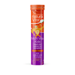 Multivitamins for kids with calcium and B complex by Naturavita, featuring colorful chewable tablets in a child-friendly package.