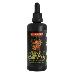 Musheez, BIO, Cordyceps Liquid Dual Extract 15:1, Alcohol Free, 100ml