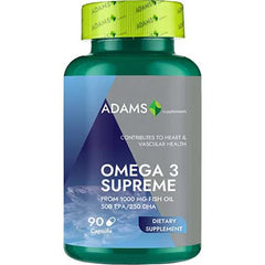 Adams Supplements, Omega 3 Supreme (50%EPA/25%DHA)