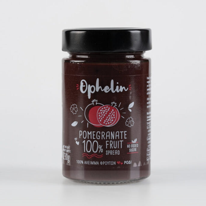 Ophellia Premium Line 100% Pomegranate Fruit Spread No Added Sugar 230g