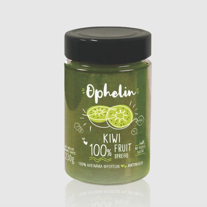 Ophellia 100% Kiwi Fruit Spread No Added Sugar 230g