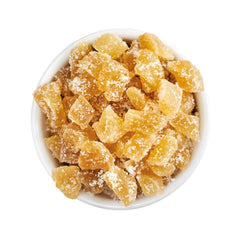 I LOVE ME, Organic Crystallized Ginger Cubes, (200g)